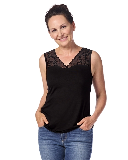 Velvet Lace Top - vel. S